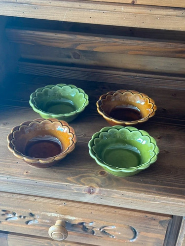 4er set vintage keramik - 4er,