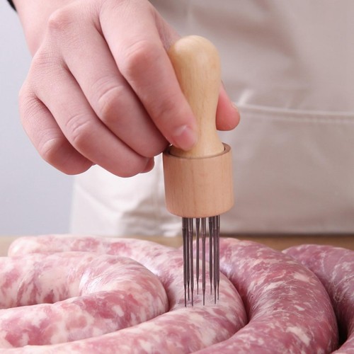Wurststecher aus edelstahl - aus,