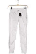 Opus Jeans Damen Hose Denim Jeanshose Gr. EU 34 Baumwolle Weiß #hv87sz9