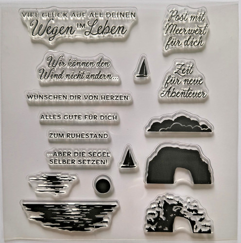 Stempel und stanzen set wie - und,