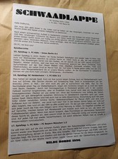 FANZINE ULTRAS FLYER