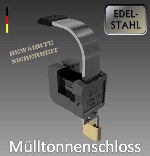 Mülltonnenverschluss