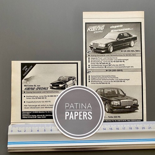 1986 koenig specials - koenig-specials, mercedes