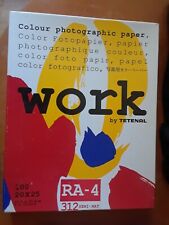 Work Tetenal RA-4 Semi-Mat photographic paper - 100 sheets - 8x10in