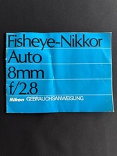 #A1151-NIKON Fisheye Nikkor
