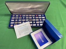 Franklin Mint - The Offisial Emblems of the World's Greatest Airlines - Silber