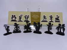 Plischke Tischkartenhalter Scherenschnitt aus Bakelit + OVP  Weihnachten (799)