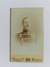 Köln am Rhein CdV Husar mit Orden Soldat Offizier Garde Elite Atelier Samson