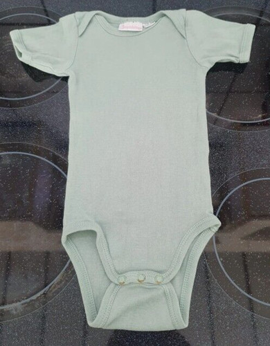 Mintgrüner kurzarm body - kurzarm,