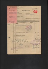 GÜTERSLOH, Rechnung 1937, Hermann Sewerin Gasanzeiger