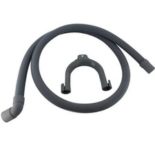 für Miele 90° gebogenes Ende hochtemperaturbeständig Auslauf Ablaufschlauch (22mm)