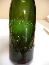 3746.   Alte Glasflasche