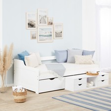 Jugendbett 90x200 Schubladen