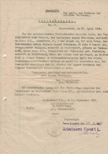 Abschrift einer Sterbeurkunde