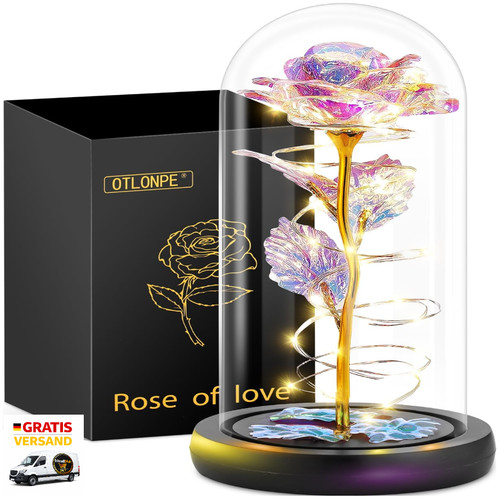Personalisierte ewige rose - personalisierte,