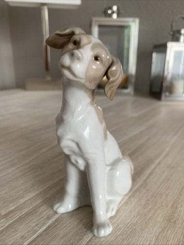 Lladro porzellan hund - lladro, figur