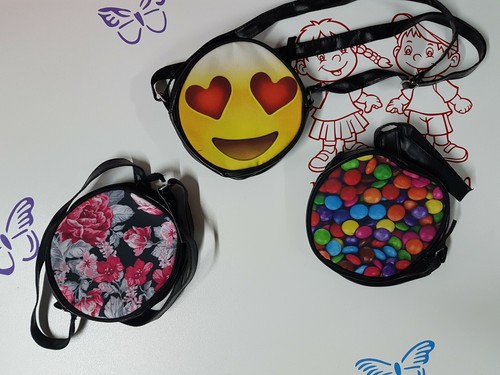Umhängetasche bunte bonbons - bunte,