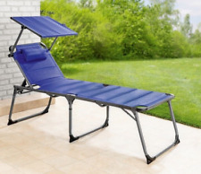 XXL Aluminium Gartenliege