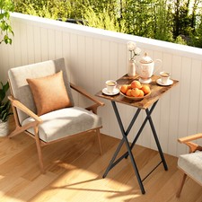 HOOBRO Beistelltisch Klappbar