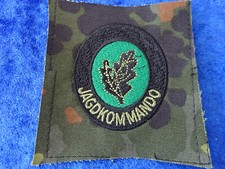 Einzelkämpfer Abzeichen Bundeswehr Tarnfleck Jagdkommando EK1 Tarn