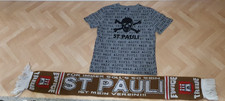 FC ST. PAULI - T SHIRT  GRÖSSE - S-  (SELTEN ) & FAN SCHAL :