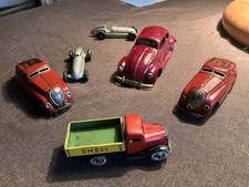 Konvolut 2x Schuco Kommando 2000, 1x Lehmann Gnom 814, Käfer Blechspielzeug