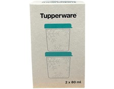 Tupperware Gefrierbehälter Eis-Kristall Dose Box Set 2-teilig 80ml mint