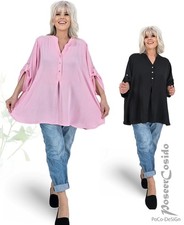 Lagenlook tunika bluse shirt - lagenlook,