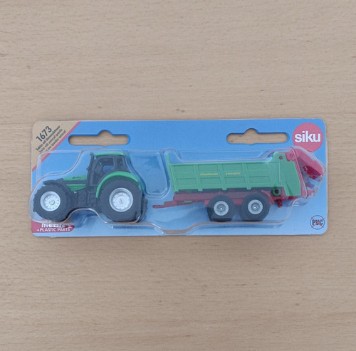 Siku traktor mit - traktor, strautmann
