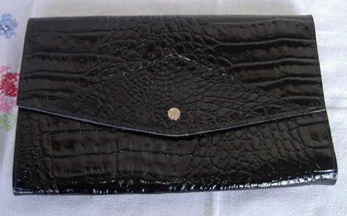 Handtasche krokoprägung m - ,