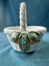 Majolika Berardos Keramik Korb