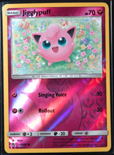 Jigglypuff Reverse Holo Foil