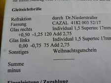 Gleitsichtbrille, Damen,   800,-€ NP