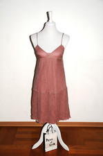 Kookai Seiden Kleid | altrosa | Crash-Effekt | Gr. 38