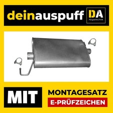 Mittelschalldämpfer für