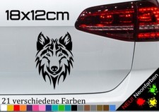 Wolf Tuning Aufkleber Racing