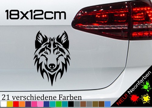 Wolf tuning aufkleber racing - wolf,