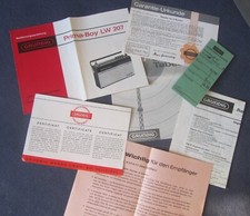 OLD GRUNDIG PRIMA BOY LW 207