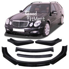 Für MERCEDES E-Klasse W211 AMG Vorne Stoßstange Spoilerlippe Frontlippe Spoiler