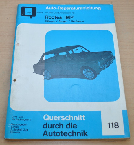 Rootes imp hillman - rootes,