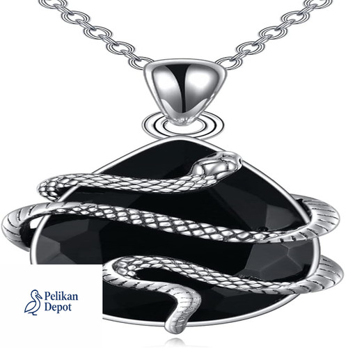 Tier halskette sterling - halskette, silber