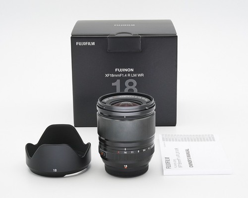 Fujifilm fujinon xf18mm - 1.4, r
