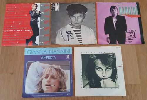 Gianna nannini konvolut 5 - -,