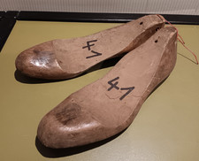 1 Paar sehr alte Schuhleisten