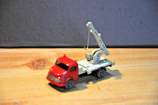 Wiking 1:87: alter Mercedes Kranwagen Rundhauber, gut erhalten