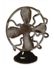 1 Stanzschablone Vintage Uhr