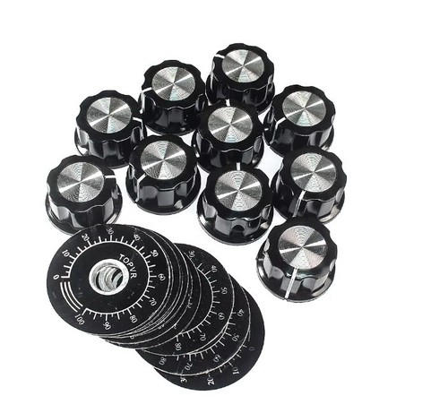 Potentiometer knopf set - potentiometer-knopf-set, mf-a03