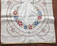 Alter Leinen Vorhang