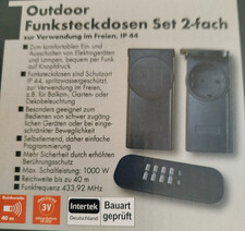 Outdoor funksteckdosen set - outdoor, funksteckdosen-set