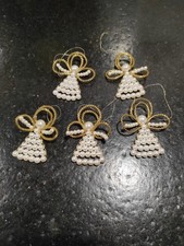 Baumschmuck Engel mit Perlen